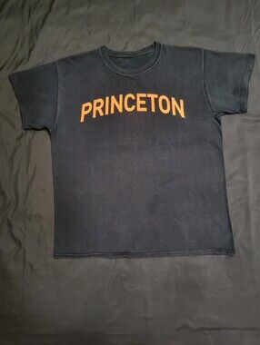 Fanatics Princeton University Black/Orange T-Shirt Men Size Large
